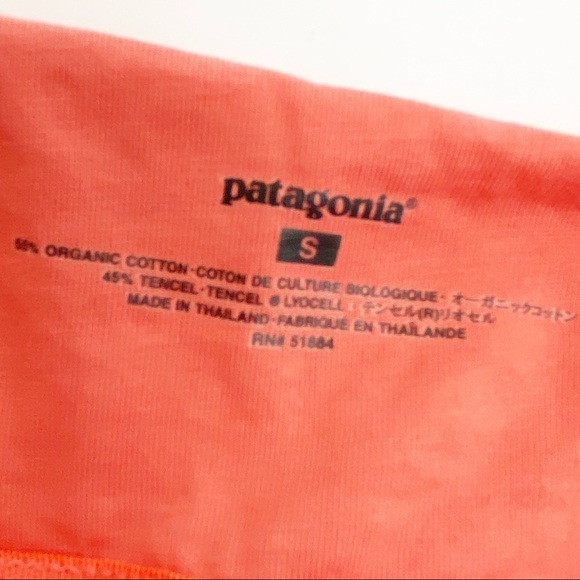 Patagonia Kamala Ruffle Tank Organic Cotton Dress: Coral Floral - Picture 6 of 8